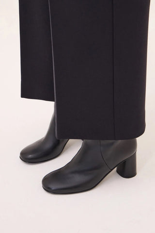 Ottod'Ame Wide Cropped Trousers - Black