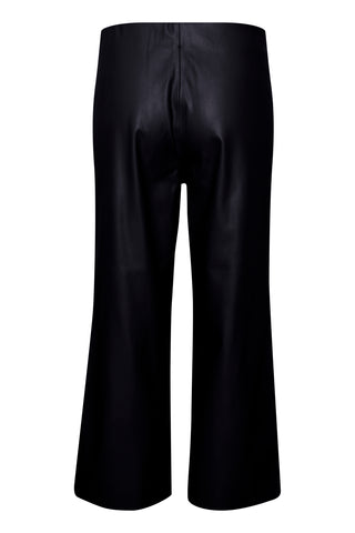 Saint Tropez Dowiesz Pleather Trousers - Black