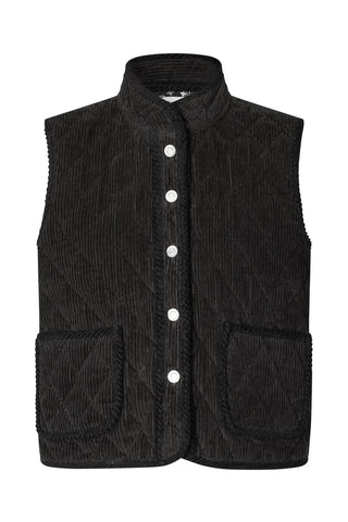 Lollys Laundry CairoLL Vest - Dark Mocha