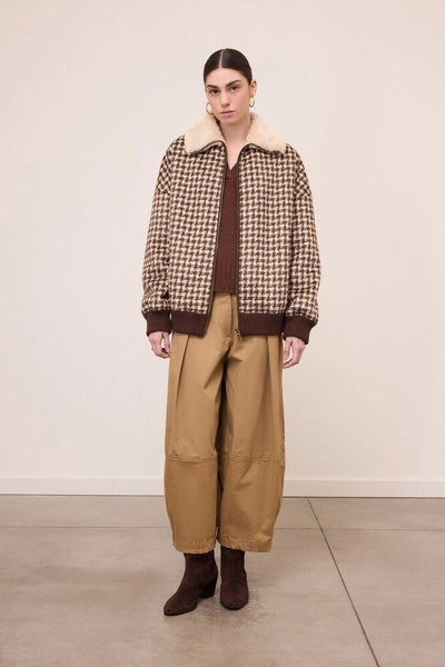 Ottod'Ame Wide Leg Trousers with Pleats