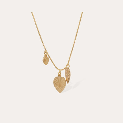 Gas Bijoux "I Love You" Mini Necklace - Gold-plated