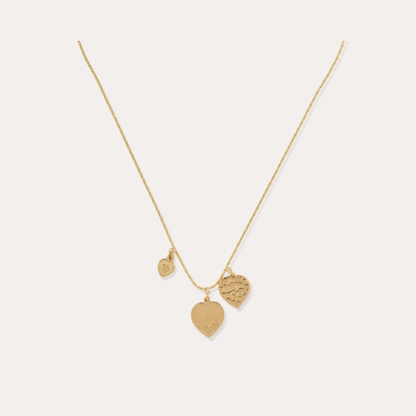 Gas Bijoux "I Love You" Mini Necklace - Gold-plated