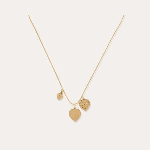 Gas Bijoux "I Love You" Mini Necklace - Gold-plated