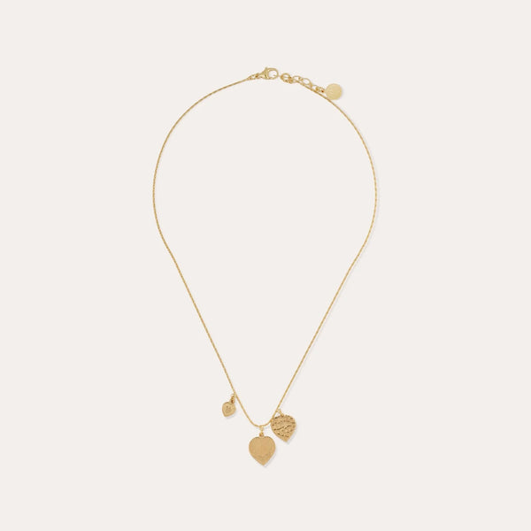 Gas Bijoux "I Love You" Mini Necklace - Gold-plated