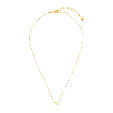 Orelia Micro star Collar Necklace - Gold Plated