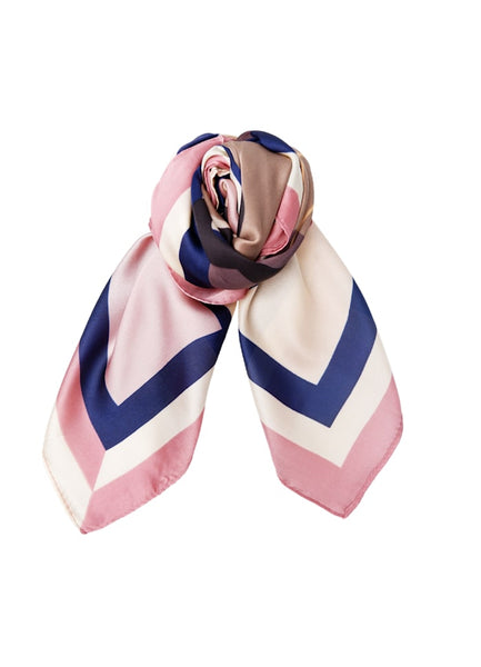 Black Colour BCVanya Mini Scarf - Rose