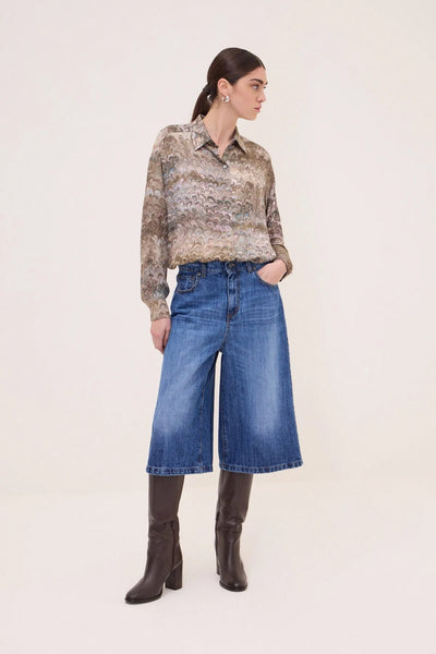 Ottod'Ame Denim Bermuda Short