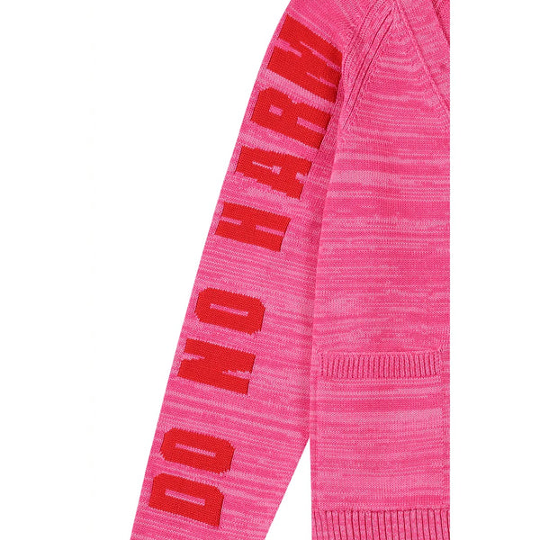 Black & Beech Do No Harm Take No Shit Cardigan - Hibiscus