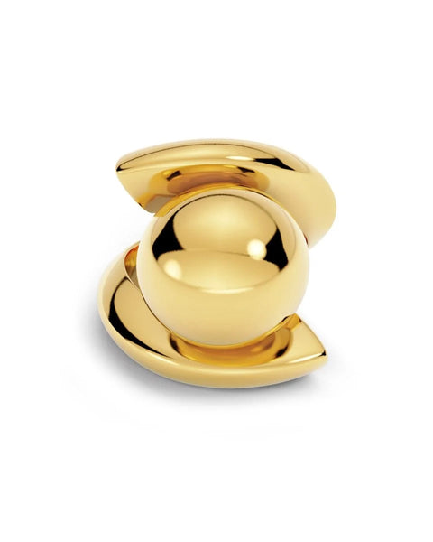 Edblad Bead Ring - Shiny Gold