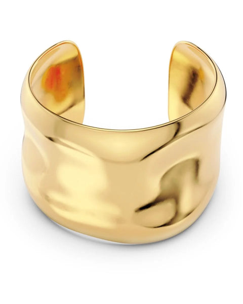 Edblad Flowery Bangle - Shiny Gold