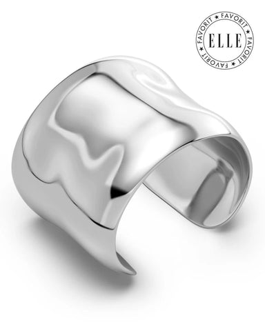 Edblad Flowy Bangle - Shiny Silver