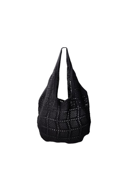 Black Colour BCHenna Shopper Bag - Black