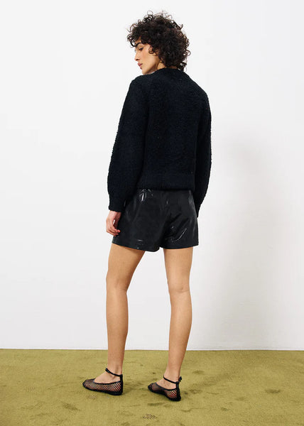 FRNCH Niki Knitted Cardigan - Black