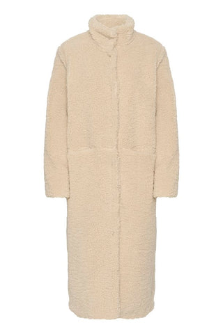 Saint Tropez FeliciaSZ Teddy Coat - Fog