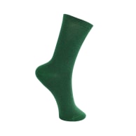 Black Colour BCLurex Sock - Dark Green