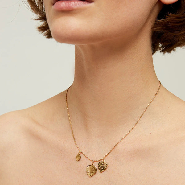 Gas Bijoux "I Love You" Mini Necklace - Gold-plated
