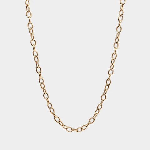 COLURi Statement Link Charm Necklace - Gold