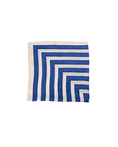 Black Colour BCNice Mini Scarf - Blue