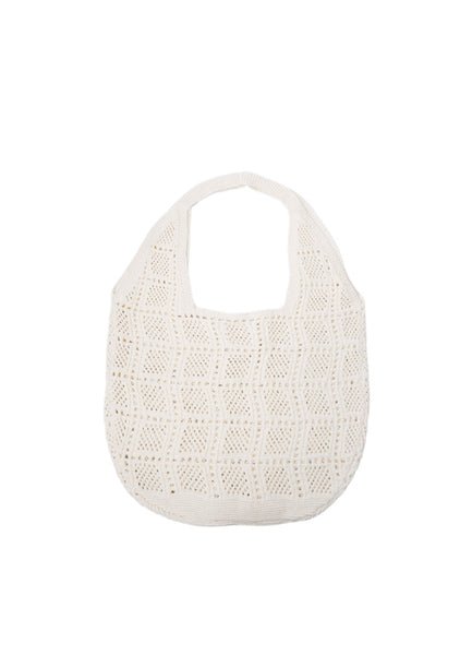 Black Colour BCHenna Shopper Bag - Off White