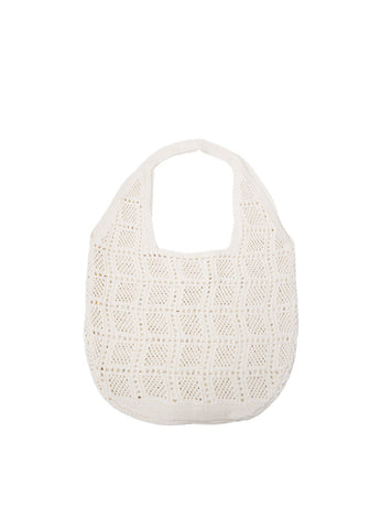 Black Colour BCHenna Shopper Bag - Off White