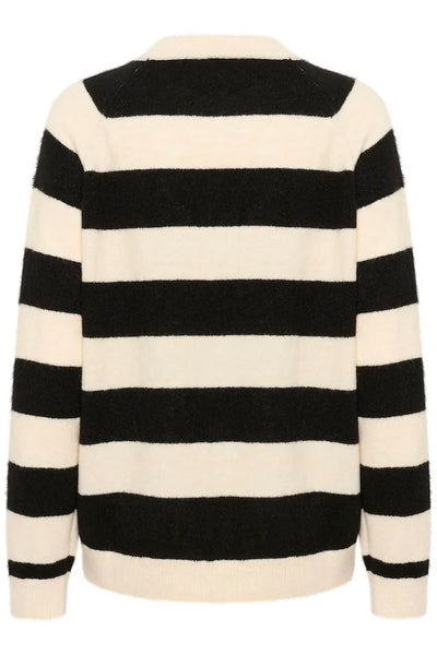 Saint Tropez GarbieSZ Striped Pullover - Ice Stripe