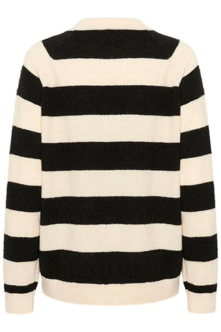 Saint Tropez GarbieSZ Striped Pullover - Ice Stripe