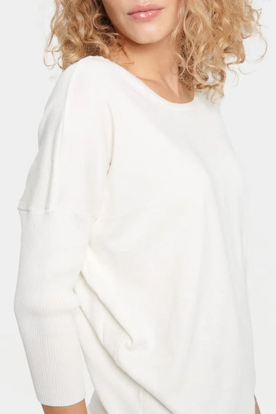 Saint Tropez MilaSZ R-Neck Pullover - Ice