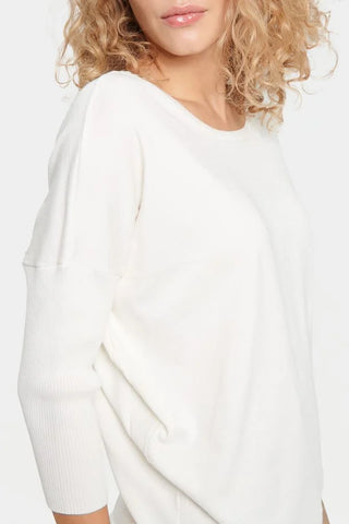 Saint Tropez MilaSZ R-Neck Pullover - Ice