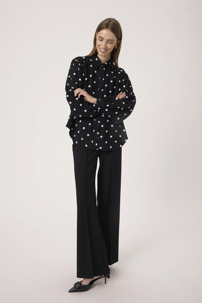 Soaked In Luxury SLIdola Ebba Shirt - Black