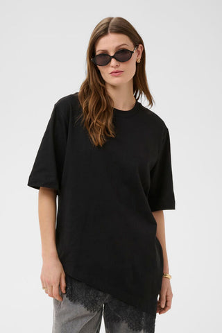 Soaked In Luxury SLJina Lace T-Shirt - Black
