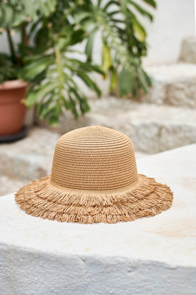 Black Colour BCRamona Straw Hat