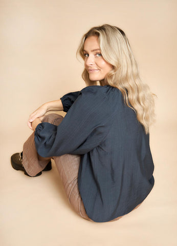 BCluisa Raglan Blouse - Dust Navy