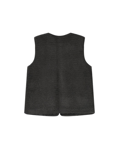 Grace & Mila Sinatra Sleeveless Jacket - Anthracite