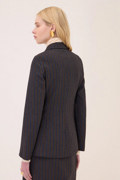 Ottod'Ame Double Breasted Stripe Jacket