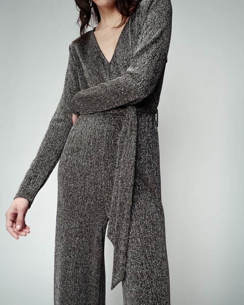 Grace & Mila Olivia Jumpsuit - Argent