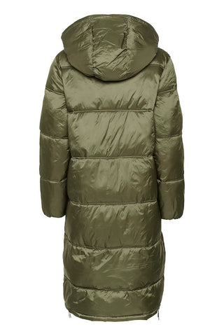 Saint Tropez FrancesSZ Puffer Coat - Khaki