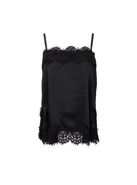 Black Colour BCEvie Lace Camisole - Black