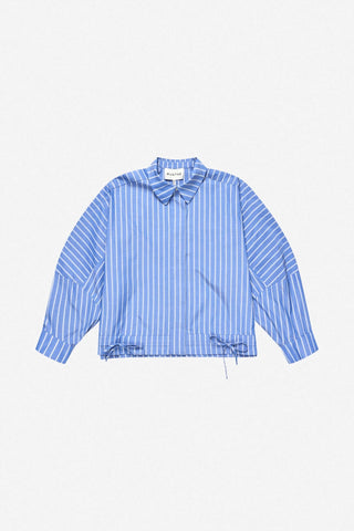 Munthe Loasta Stripe Blouse - Blue