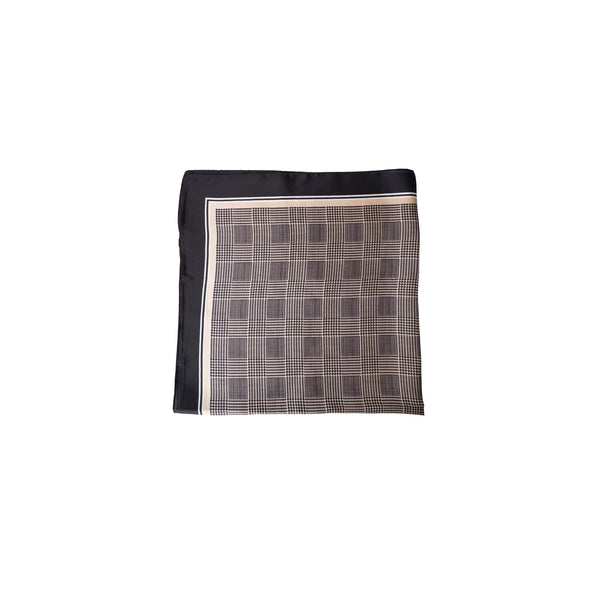 Black Colour BCMarley Mini Scarf - Check