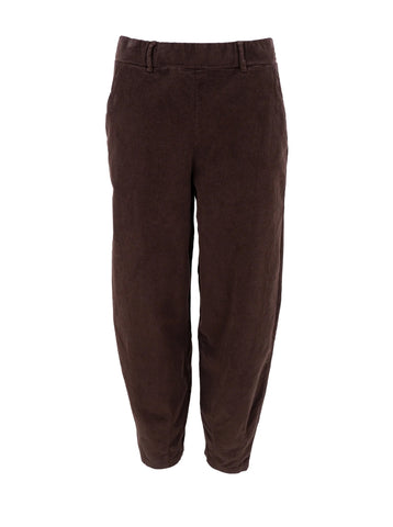 Black Colour BCMemphis Corduroy Barrel Pant - Coffee
