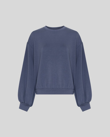 MSCH Brionna Ima Q Sweatshirt - Vintage Indigo