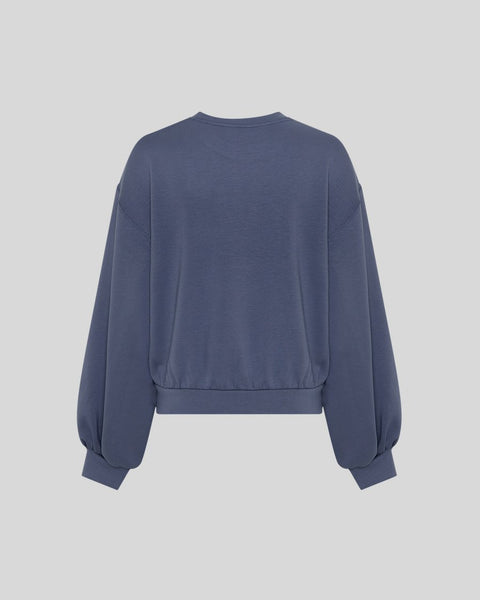 MSCH Brionna Ima Q Sweatshirt - Vintage Indigo