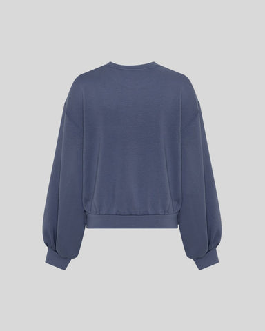 MSCH Brionna Ima Q Sweatshirt - Vintage Indigo