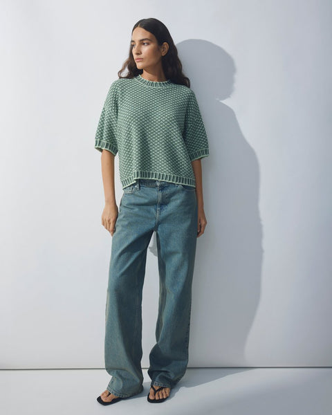 MSCH Copenhagen Catina Pilla 2/4 Pullover - Green