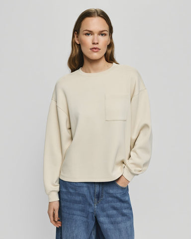 MSCH Copenhagen Illana Ima Q Sweatshirt - Oatmeal
