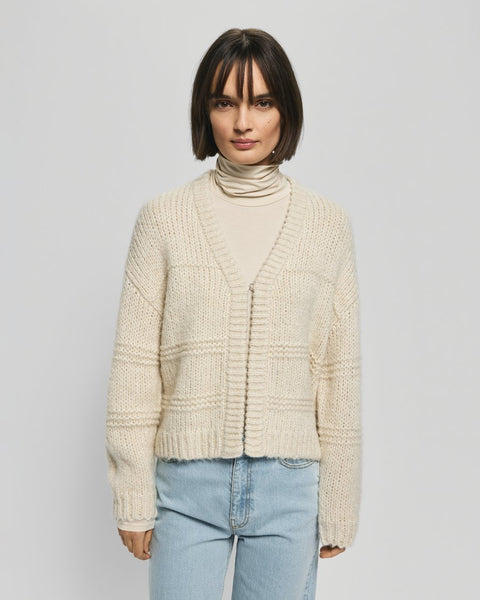 MSCH Leilani Heidi Cardigan - Oatmeal Melange