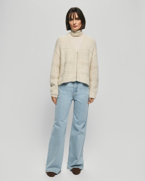 MSCH Leilani Heidi Cardigan - Oatmeal Melange