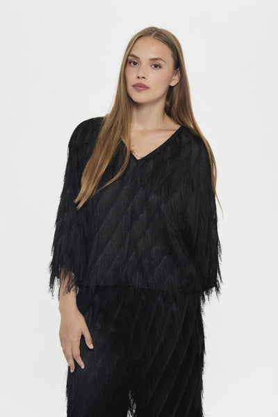 Saint Tropez NancySZ Blouse - Black