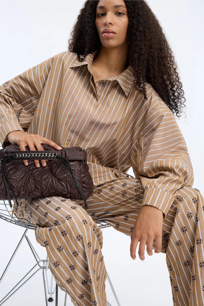Munthe Loasta Stripe Blouse - Nature