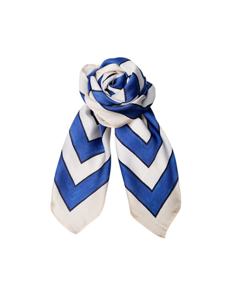Black Colour BCNice Mini Scarf - Blue